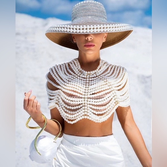 Marciano Tops - Bella: Pearl Me Up Top